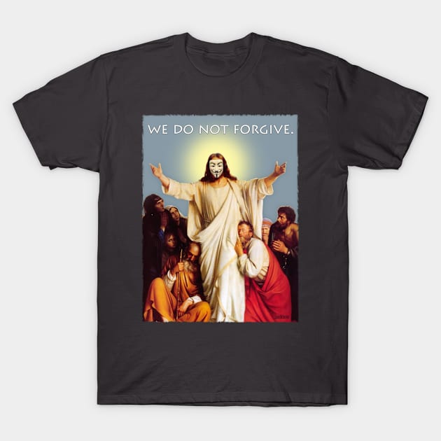 Anonymous Christ T-Shirt by Jarecrow 